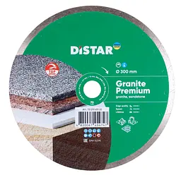 Алмазний диск по граніту Distar Granite Premium 1A1R 300x2,4x10x32 мм