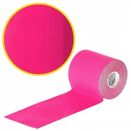 Стрічка кінезіологічна (кінезіо тейп) 4FIZJO 7.5 см x 5 м 4FJ0547 Pink (P-5907739318893) - мініатюра 8
