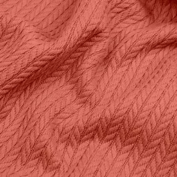 Плед-покривало Cosas Knitted Braid Cinnamon косичка 75х95 см (Blanket_29Сinnamon_KnittedBraid_75x95) - мініатюра 4