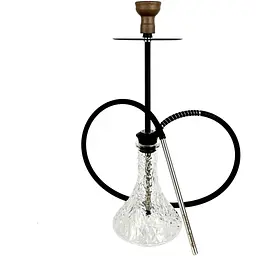 Кальян Tiaga Hookah Classic Black Crystal Clear - мініатюра 2