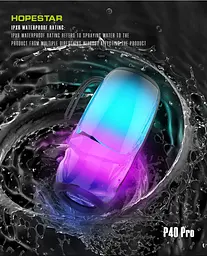 Портативна колонка Hopestar P40 PRO потужним звуком 60 Вт із захистом від води IPX6 (41095-P40 PRO_1243) - мініатюра 5