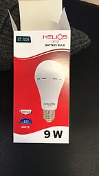 Світлодіодна перезарядна аварійна лампа HELIOS LED 9W - мініатюра 6