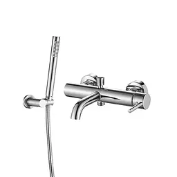Змішувач для ванни VBI Milano chrome настінний VBI-050106CH, Хром
