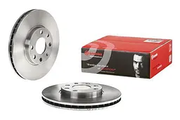 Диск гальмівний вентильований Opel Astra G 98-09р Brembo (09.7628.14)