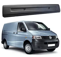 Зимова Накладка на бампер середина коротка Volkswagen T5 2003-2009 Матова FLY