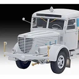 Збірна модель Revell Вантажна машина Bussing 8000 S13 з причепом рівень 5, масштаб 1:24, 716 деталей (RVL-07580) - мініатюра 9