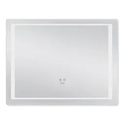 Дзеркало Kroner KRP Spiegel HR2 - 9070 з LED-підсвічуванням та антизапітнінням CV030034, Білий - мініатюра 3