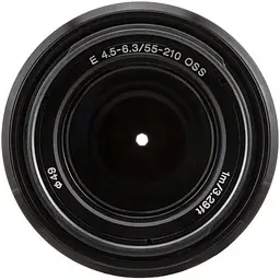 Об'єктив Sony E 55-210mm f/4.5-6.3 OSS Black (SEL55210B) [100046] - мініатюра 3