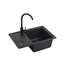 Кухонна мийка Kroner KRP Komposit GRB-6243 (CV031063) - мініатюра 4