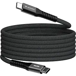 Кабель Verbatim 60 Вт /USB-C–USB-C /120 см-чорний (31859)