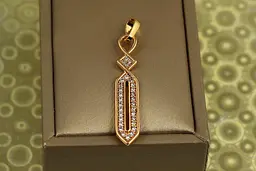 Кулон Xuping Jewelry Королівський контур 3,8 см золотистий
