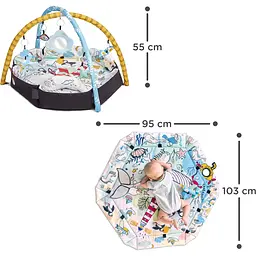 Розвиваючий килимок Kinderkraft Smartplay Sea KPSMSE00MUL0000 (00-00305165) - мініатюра 5