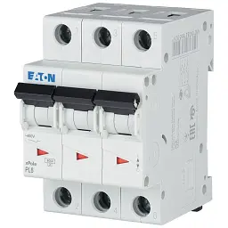 Автоматичний вимикач Eaton 3-п. М3 С 63А PL6 6кА - мініатюра 3