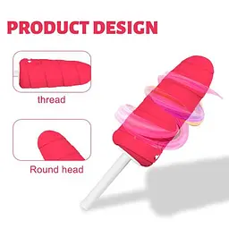 10X Popsicle вібратор-морозиво з USB-зарядкою червоний K000737 - мініатюра 3