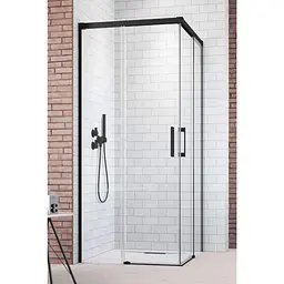 Душові двері Radaway Idea Black KDD 90x200,5 скло прозоре, права (387060-54-01R) - мініатюра 2