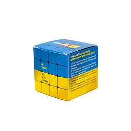 Головоломка Розумний кубик 4х4х4 "Прапор України" SCU444 (Bicolor Smart Cube 4x4x4 "Ukraine")