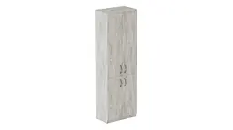 Шафа Анжело Ferrum-decor на 5 полиць із 4 дверима 1900x600x380 ДСП Бетон 16 мм (FRD-105006) - мініатюра 3