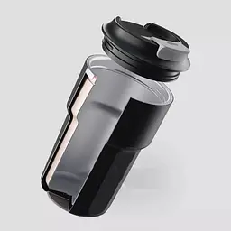 Термокухоль DailyElements Drink Cup 420мл Black (DE08BH003) [106766] - мініатюра 3