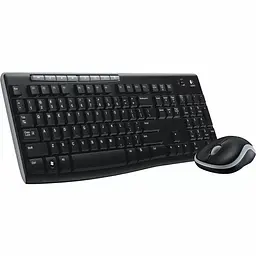 Комплект (клавіатура + миша) Logitech MK270 Wireless Combo (920-004518) Black [50517] - мініатюра 2