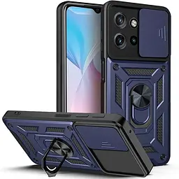 Чохол Ummi Camshield Serge Ring для Motorola Edge 50 Neo / 60 Neo Синій / Navy