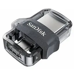 USB флеш накопичувач SanDisk 256GB Ultra Dual Drive USB 3.0 OTG (SDDD3-256G-G46) - мініатюра 4