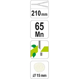 Секатор універсальний Flo 21 см (99206) - мініатюра 3