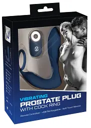 Стимулятор простати You2Toys Prostate Plug, 14.5 см (синій) - мініатюра 10