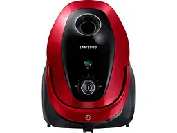 Пилосос Samsung VC07M25E0WR/UK Red 750W, мішковий, сухе прибирання, об'єм 2.5л, телескопічна трубка, насадки універсальна щітка, екодвигун - мініатюра 2