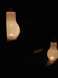Декоративна світлодіодна Led лампа Deko-Gluhbirne на батарейках - мініатюра 2