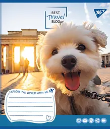 Набір зошитів Yes Best travel blogger А5 в клітинку 36 аркушів 15 шт. (767060) - мініатюра 3