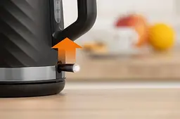 Електрочайник Gorenje 1.7 л Strix контроль чорний матовий kuh0015340 - мініатюра 4