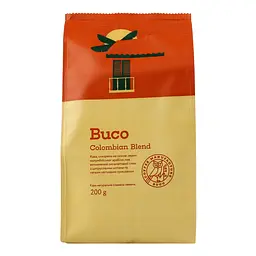 Кава мелена натуральна Buco Colombian coffee смажена 200 г (921806) - мініатюра 3