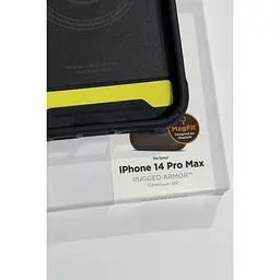 Оригінальний протиударний чохол Spigen Rugged Armor MagSafe для Iphone 14 Pro Max (6.7") Matt Black ACS04812 - мініатюра 6
