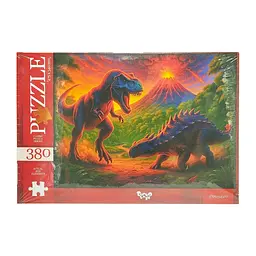 Класичні пазли Dinosaurs C380-07-08, 380 елементів