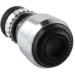 Насадка на кран, поворотний аератор для кухні ванної Semi Rotary Aerator, Хром два режими