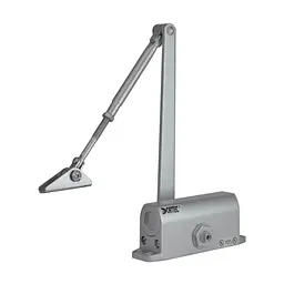 Дверний доводчик Dortec DT-62H Silver з фіксацією дверей у відчиненому положенні (63-00012) - мініатюра 2
