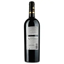 Вино Domaine Roussille Grande Reserve 2019 AOP Cahors, червоне, сухе, 0.75 л - мініатюра 2