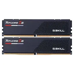 Модуль пам'яті G.Skill DDR5 32GB (2x16) Ripjaws S5 6000Mhz Black (F5-6000J3238F16GX2-RS5K)