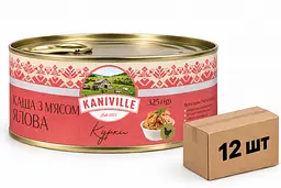 Каша перлова Kaniville з курятиною   325г х 12шт.