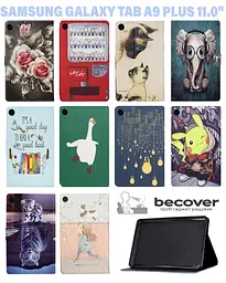 Чохол BeCover Smart Case до Samsung Galaxy Tab A9 Plus SM-X210/SM-X215/SM-X216 11.0 Чорно-рожевий (711276) - мініатюра 6