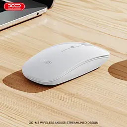 Мишка XO M7 Wireless White (M7 White) - мініатюра 2