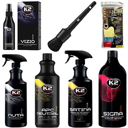 Професійний набір автомобіліста для догляду K2 Vizio 7 шт.