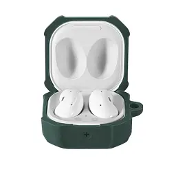 Чохол для навушників BeCover Protective TPU для Samsung Galaxy Buds FE SM-R400 Dark Green (710103) - мініатюра 2