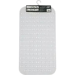 Килимок для ванної масажний Eco Fabric Сфери 70х37 см прозоро-білий (7037-001) - мініатюра 4