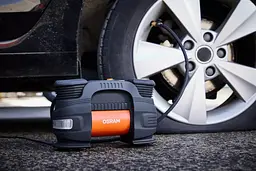 Компресор автомобільний двопоршневий OSRAM OTI830 12В 180W, LED дисплей, автостоп - мініатюра 8