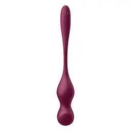 Вагінальні кульки Satisfyer Love Birds Vary, 22.2 бордовий - мініатюра 5