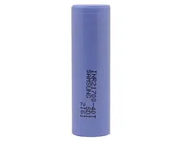 Акумулятор 21700 Samsung INR21700-40T SDI 4000mah високотоковий (Синій) - мініатюра 5