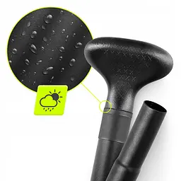 Весло для SUP дошки TSUNAMI 2 в 1 160-225 см регульоване, складне Black (P-5907739316431) - мініатюра 4