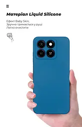 Чехол ArmorStandart ICON для ZTE Blade A35 4G / A55 4G Camera cover Dark Blue (ARM81341) - мініатюра 7