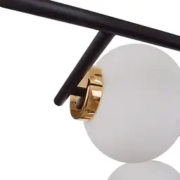Люстра Brille молекула стельова в зал E27 60W BK (BL-924C/8) - мініатюра 9